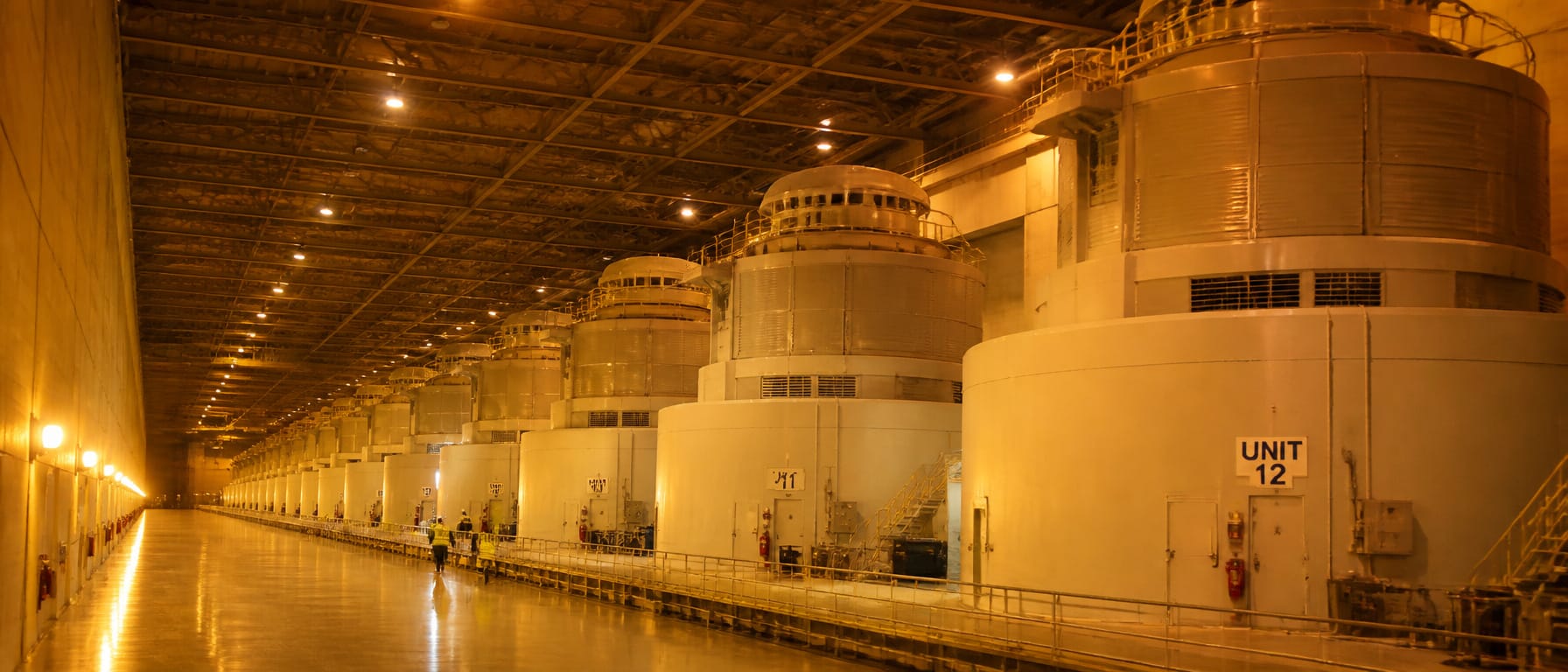 Grand Coulee Dam Powerhouse