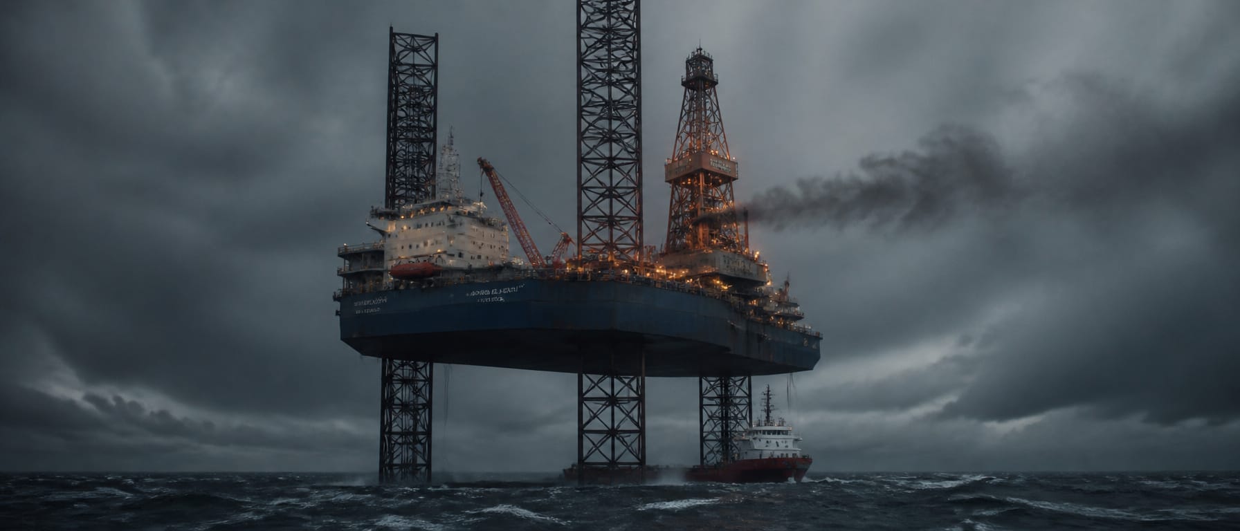 Jack-Up Drilling Rig &mdash; North Sea