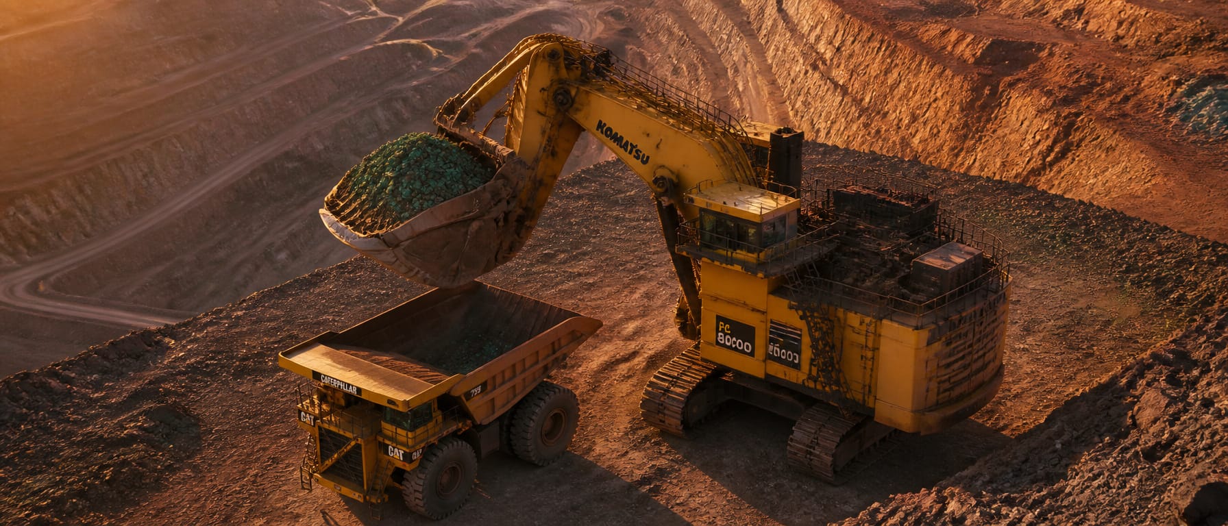 Komatsu PC8000-11 Face Shovel