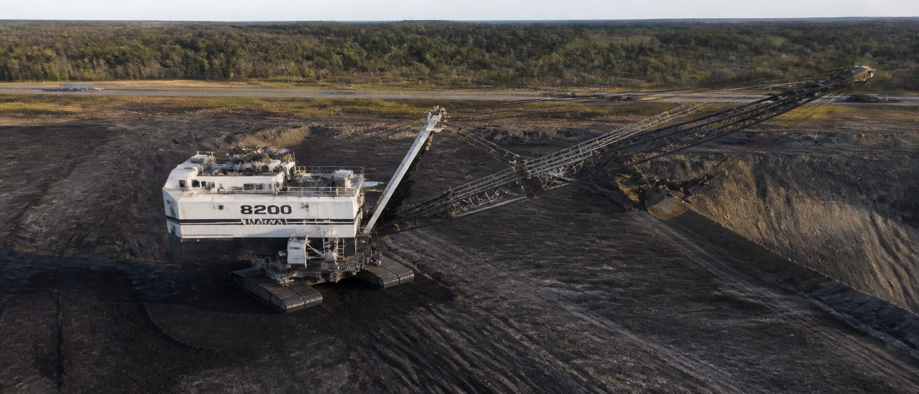 Marion 8200 Walking Dragline