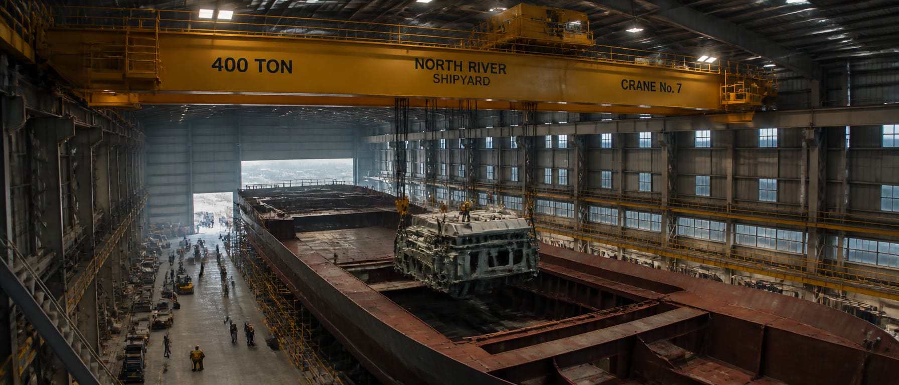 Shipyard Overhead Gantry Crane
